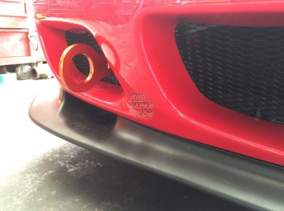 Super Now Tow Hook Front Orange - FD3S