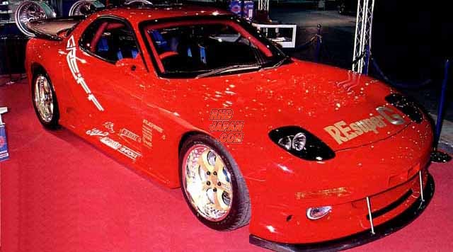 RE-Amemiya 80cm Super G Sticker - White