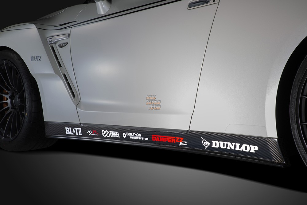 Blitz Aero Speed R-Concept Side Spoiler FRP - GT-R R35 MY16~