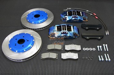 APP Front 6 POT Titanium Brake Caliper Kit - GC8