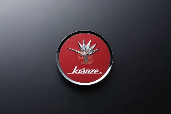 Weds Center Cap Kranze Series - Silver Mark Velour Red
