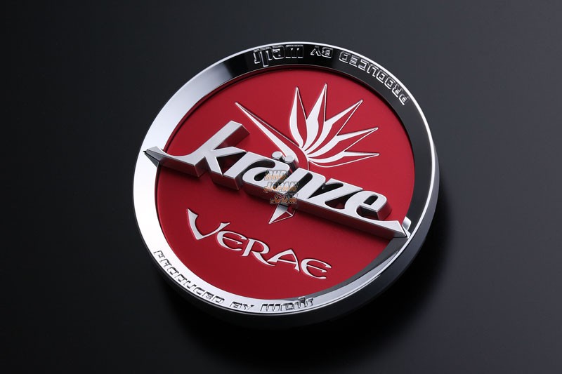 Weds Center Cap Verae Series Chrome Red Velour RHDJapan