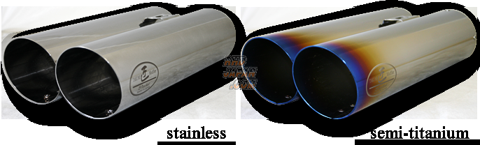 Reinhard #2 Dual Muffler Exhaust System All Stainless for Circuit Type - ECR33 Turbo 2 Door