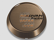 YOKOHAMA Advan Racing Center Cap Middle 63mm - Amber Bronze