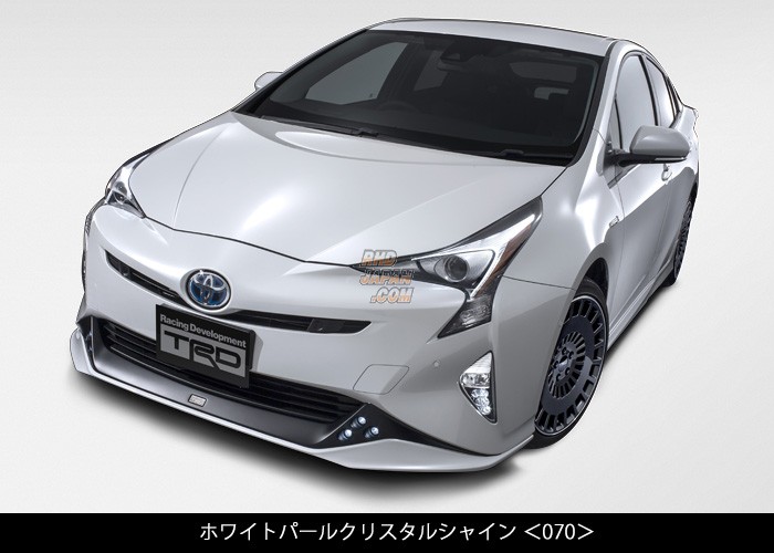 TRD PRIUS [ZVW50 / ZVW51 / ZVW55] MC後（208.12～　）リヤバンパースポイラー Aerodynamics Style（ICS付車用）塗装済 TRD Side Skirts for Toyota PRIUS PHV (ZVW52) 2019+ | motiveJAPAN