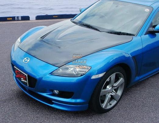 Shift Sports Aero Bonnet FRP OEM Color - RX-8 SE3P