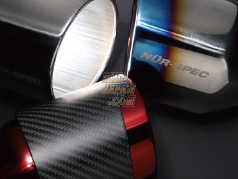 Blitz Nur-Spec Custom Edition Nur-CE Carbon Red Muffler Exhaust System - GR Yaris GXPA16 RZ