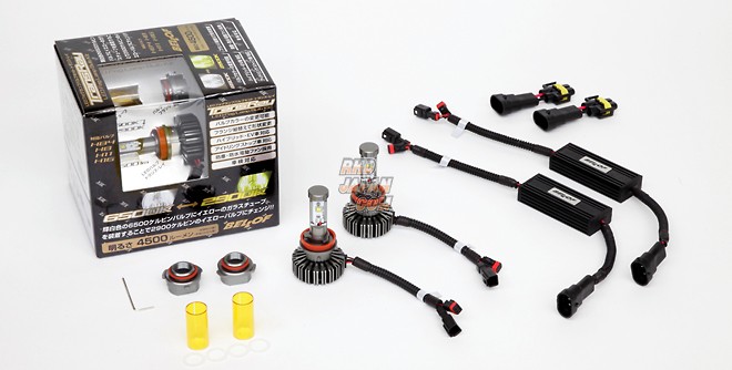 Bellof LED TransRay Fog Light Conversion Kit Bulb - PSX24 PSX26