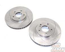 Project Mu SCR Pure Plus 6 Front Brake Rotors Non-Paint Coated - BRZ Exiga Forester Impreza / Legacy Series 86 GR86