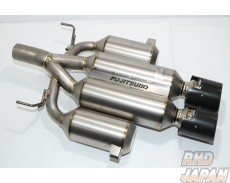 Fujitsubo A - RM+c Exhaust Muffler Titanium + Carbon - Civic Type-R FK8