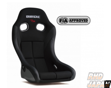BRIDE ZIEG IV Wide Low Max Full Bucket Seat - Black Carbon Shell