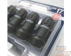 Rays 17HEX L48 Racing Bolt Lock Nut Set Long Type - M12x1.5 48mm