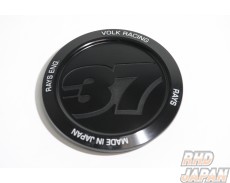Rays Volk Racing Optional Center Cap VR Cap Model TE37 Series - Black Alumite