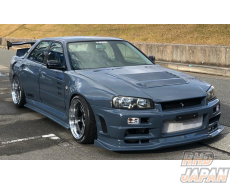 URAS CHO Super Wide Aero System Body Kit 11pcs Full Kit - Skyline R34 4-Door