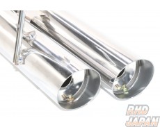 Howakan HP Twin-Tip Muffler Exhaust - JZX100 Zenki with Rear Under Spoiler