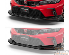 Mugen Aerodynamics GroupA Front Under Spoiler Berlina Black - Civic Type-R FL5