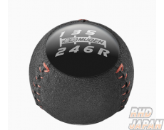 Mugen Sphere Shift Knob 6MT Alcantara - Black