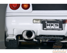HKS Super Turbo Muffler Urban Matte Edition Exhaust System - BNR34