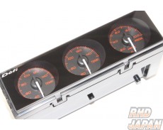 Defi DIN-Gauge Style98 Hommage 3 Meter Combination - Red White