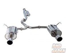 HKS Super Turbo Muffler With Center Pipe - WRX STi VAB