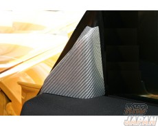 RSW Door Mirror Inner Panel Set Silver Carbon - Z34