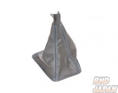 Car Make T&E Vertex Leather Shift Boot Black Blue - R32