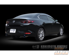 Kakimoto Racing Class KR Muffler Exhaust System Stainless Tail - Mazda3 Sedan BP8P