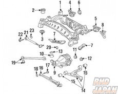Toyota OEM Rear Lower Arm Assembly - Supra JZA80
