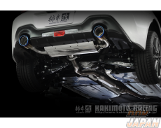 Kakimoto Racing Class KR Muffler Exhaust System Stainless Tail Rear Piece Only - BRZ ZD8
