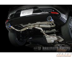 Kakimoto Racing Class KR Muffler Exhaust System Titan Face Steel - BP8P DM8P