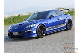 Leg Motorsport GT-A Series Front and Rear Fender Set Club Sport Rear Diffuser Bumper - RX-8 SE3P Kouki