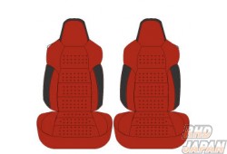 Autowear Seat Cover Set All Red - S660 JW5