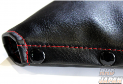 Garage Active Side Brake Boot Red Stitch - BNR32