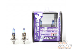 Bellof Halogen Light Bulb iBEAUTY Spark White 4500K - H1