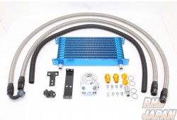 Trust GReddy Oil Cooler Kit STD Left Fender 10 Row - BNR32