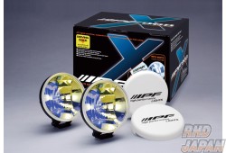 IPF 968 Hybrid Reflector Off-Road Driving Light Kit - Gold Lens