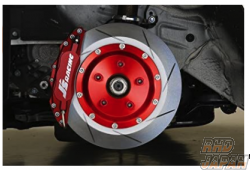 J's Racing 6-Pot Brake Caliper Kit Front - Civic FD2 Type-R