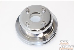 Kameari L-Type Plated Water Pump Pulley L6