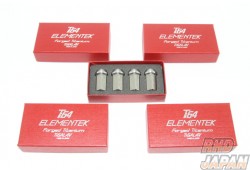 Kyo-Ei Ti64 ELEMENTEK Forged Titanium Lug Nut Set 20pcs - M12xP1.5