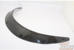 Restored Carbon Fiber Rear Over Fender Set - GC10
