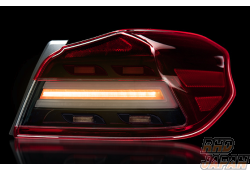 Corazon LED Tail Lamp Type-RF Flashing Winker Red Lens - WRX S4 VAG WRX STi VAB