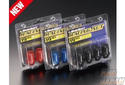 Weds Racing Short Nut Lug Type Red - M12x1.5