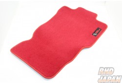 Fujita Engineering FEED Power Floor Mat Set All Red - FD3S