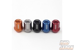 Rays L32 Duralumin Straight Lug Nut 4pc - M12 X 1.5 Red