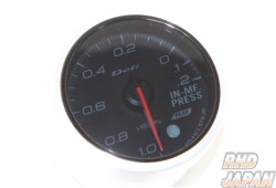 Defi Link Advance BF Intake Manifold Pressure Meter - White