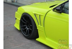Car Modify Wonder Glare GT Front Wide Fenders 30mm - S14 Kouki
