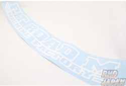 Pit Road M Hachimaki Window Sticker White - GTO