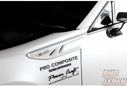 Pro Composite Fender Canard Set Type-3 FRP - ZC6