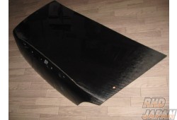 Car Garage amis Carbon Rear Trunk without Keyhole - S2000 AP1 AP2