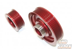 Toda Racing Light Weight Front Pulley Kit Black - GE8